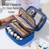 Large Capacity Pencils Storage Bag Oxford Cloth Painting Pen Holder  Student School Supplies