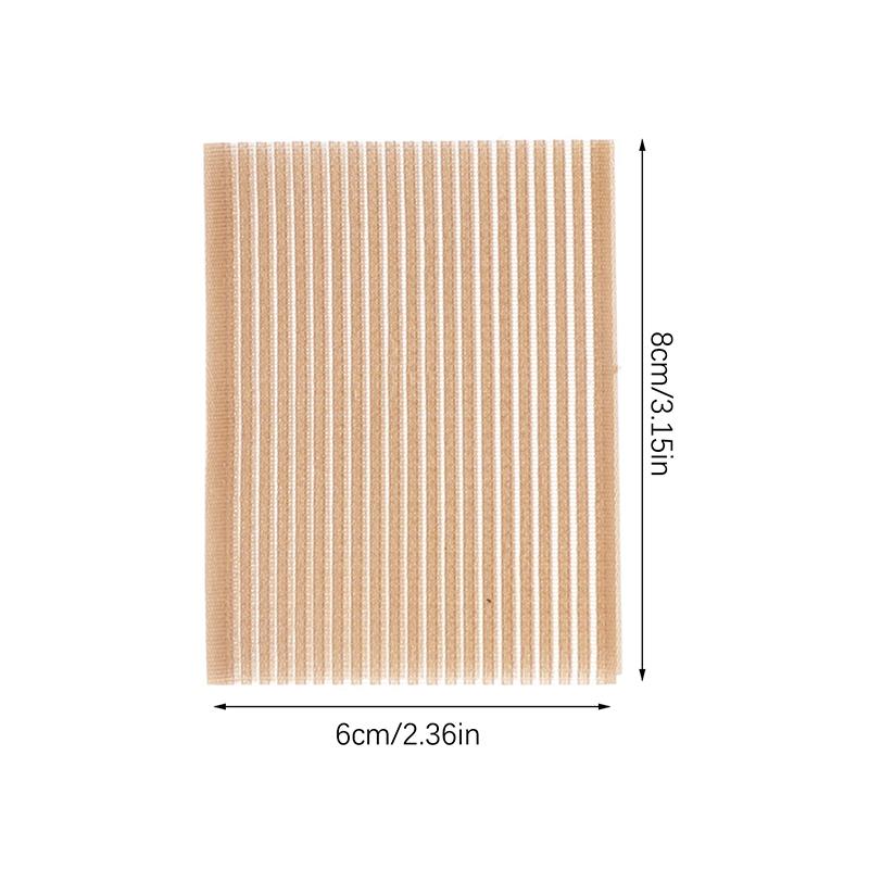 10 ks nových vlasových strapcov vpredu stabilizátor mejkap Nálepka na podložku Pastelová spona Ofina Magická páska strapce Dievčenské darčeky