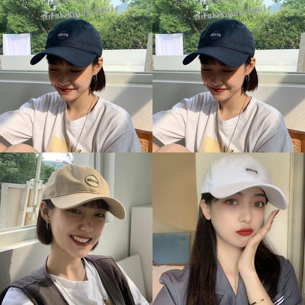 Stylish Cotton Blend Baseball Cap Breathable Summer Embroidered Letter Design