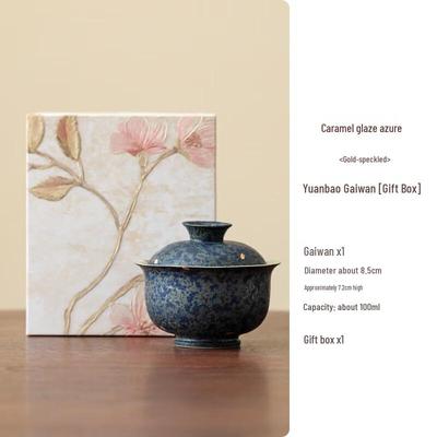 Yipan Ceramic Kiln-Glazed Gaiwan