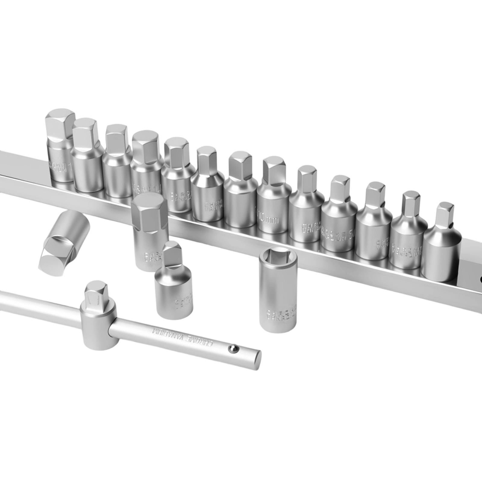 

Automotive Oil Change Tool Socket Wrench Set For Vehicle Maintenance Mechanics Tool Electrical Panel Work Motor 1