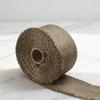 Exhaust Heat Wrap Roll High Temperature Resistance Exhaust Pipe Sound Insulation Tape for Motorcycle5mmx50mmx10m/0.2inx2inx11yd Titanium Gold
