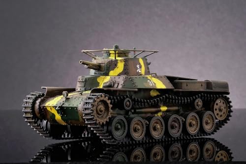 PLATZ/MONO Dragon 1/35 Scale Tanks of the World 7 WWII Type 97 Chi-Ha Early Model Plastic Model Kit MD007 (Tank)