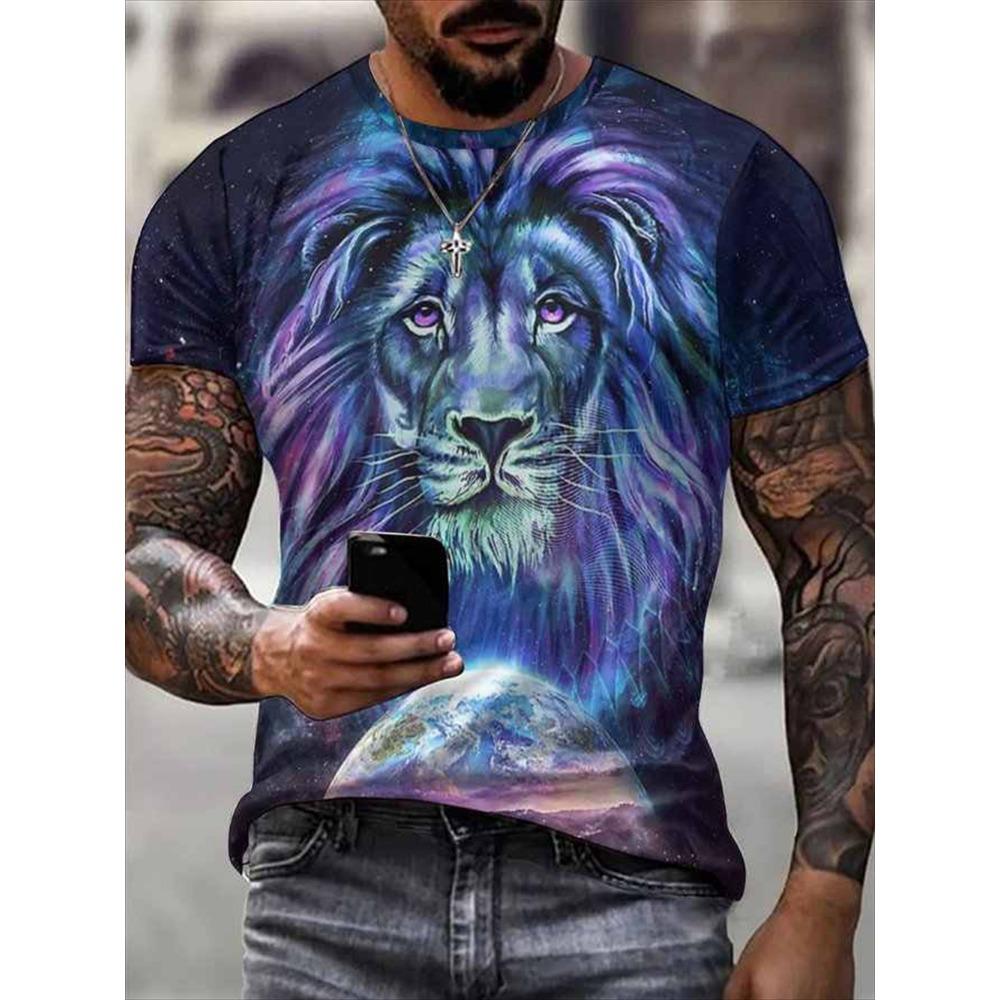 

Футболки с принтом Animal Wolf 3D Streetwear для мужчин и детей, повседневная мода, свободные футболки с коротким рукавом и круглым вырезом, футболки, топы, одежда 160