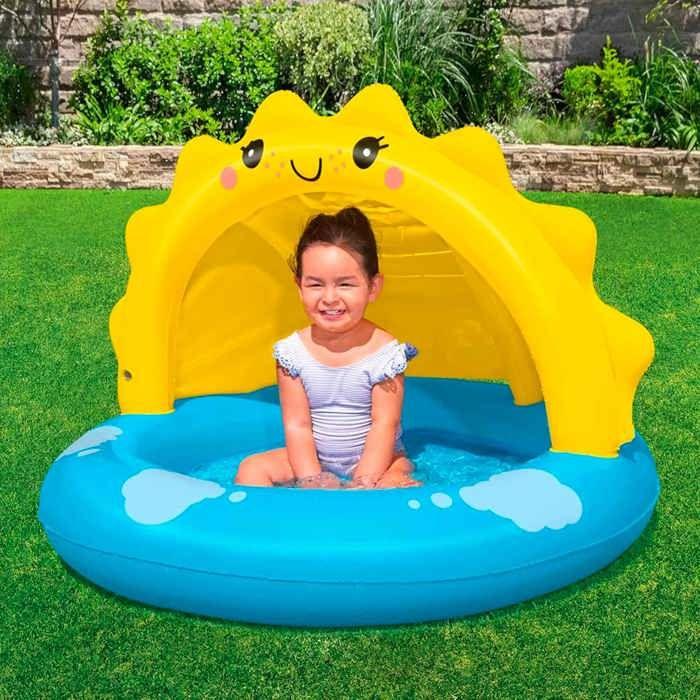 Dětský bazén s nafukovací stříškou Sunny Days™