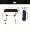 Folding Camping Table Outdoor BBQ Backpacking Aluminum Portable Durable Barbecue Desk Furniture Lightweight