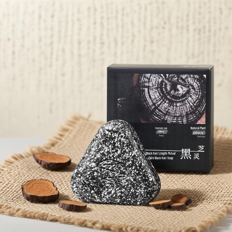 He Shou Wu & Black Lingzhi Herbal Shampoo Bar