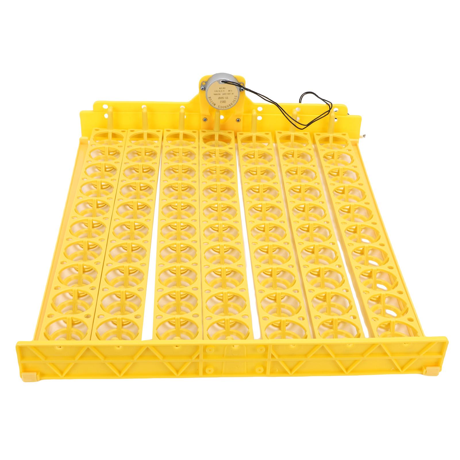 

Automatic Egg Turning Tray 70 Eggs Quiet Egg Incubator Tray with Motor for Hatching