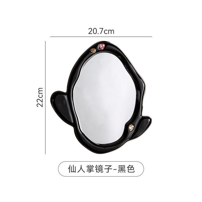 

Европейское зеркало для макияжа в форме кактуса, туалетный столик, настольные украшения, домашнее искусство, фигурное зеркало, спальня, гостиная, украшение для дома