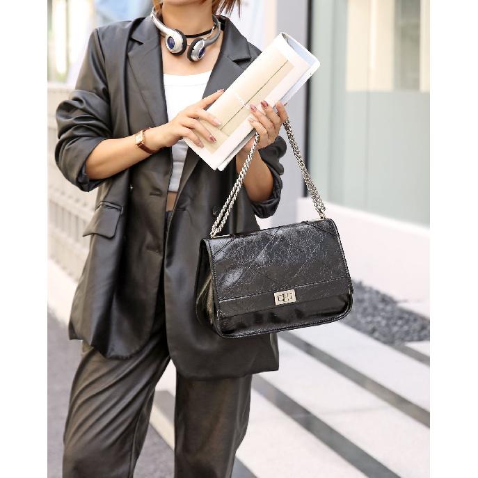 High-end Women's Bag 2024 New Model Messenger Bag Chain Tote Bag Large Capacity Commuter Spring-summer Versatile Crossbody Bag