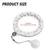BEPAN Smart Weighted Fitness Hu La Hoop Fitness Massage Exercise Circle with Ball and Counter for Adults Weight Loss