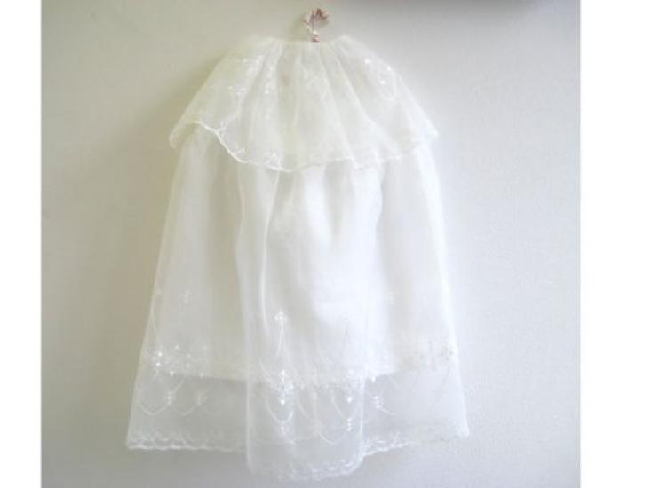 [OP mini] Small flower embroidered cape with hat for shrine visit 507121