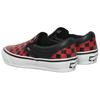 Vans Classic Slip-On 98 Zapatillas de Skate Cómodas Versátiles de Caña Baja Unisex Rojo Negro VN000DCMBRR1