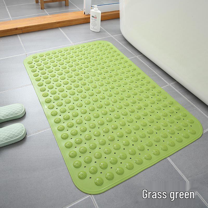 Anti-Slip Bathroom Shower & Toilet Mat with Suction Cups - Professional Foot Massage Mat