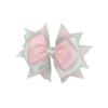Valentine's Day Heart Bow Hair Clip - Handmade Children's Accessory