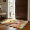 Floor Mat Soft Flannel Rug Non-Slip Absorbent Mat for Bathroom Bedroom Home Decor Anime A-Your Lie in April
