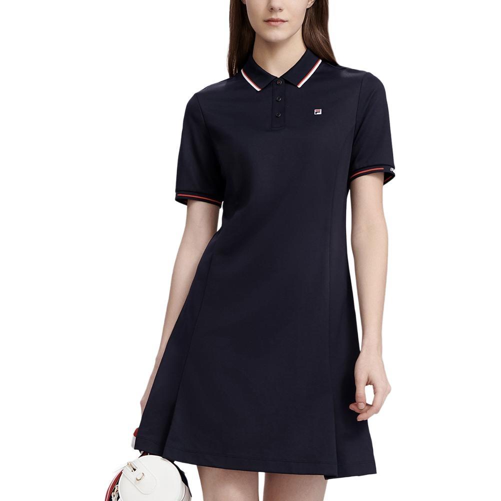 Fila MODERN HERITAGE Short Sleeved Dress Women's Blue F11W321303FNV