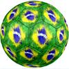 Brazil National Football Team Theme Soccer Ball Size 5 Soccer Ball Soft Touch Professional Training Football for Outdoor Sports