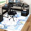Anime Cartoon Design Cinnamoroll Chair Mat - Non-Slip Carpet for Office, Home Decor, Living Room, Bedroom, Game Room & Dormitory.E039