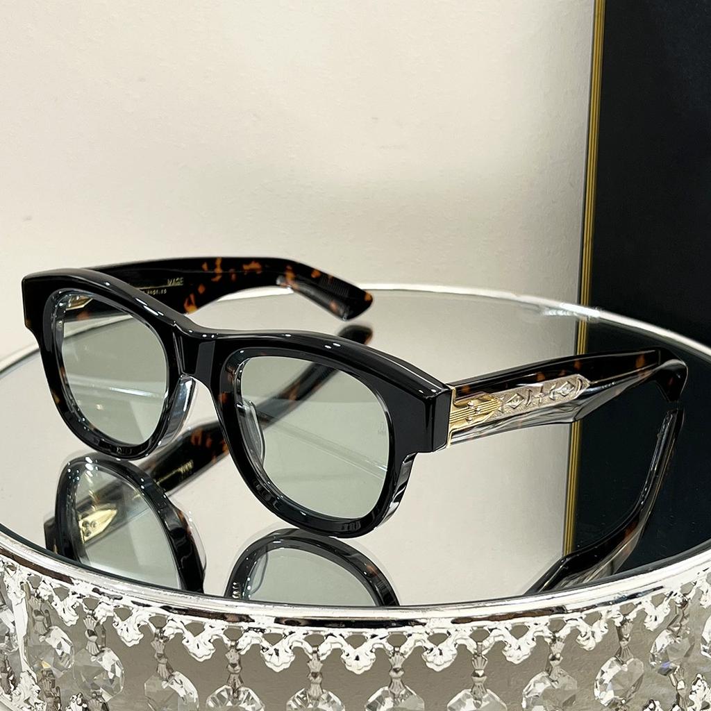 Acetat Sonnenbrille CAAN Herren Damen Ovaler Rahmen Top Qualität Luxus Mode Handgefertigt Japanisch Retro Outdoor Marke Brille UV400