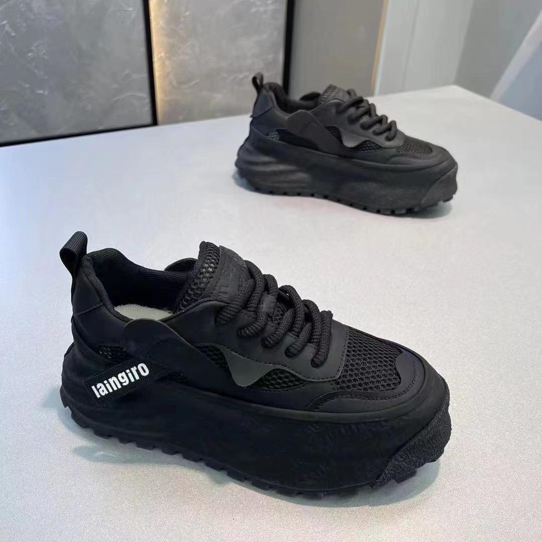 Модные цветные кроссовки с новым буквенным дизайном — фото 12