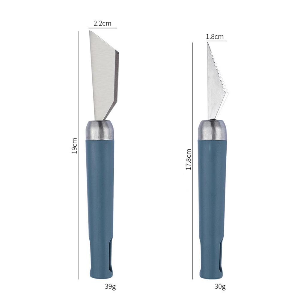 kitchen Carving Modeling tool Stainless Steel Sharp Portable Scimitar for Chef