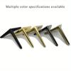 4 Stück Metallmöbelfüße TV-Schrank Bett Couchtischbein Schwarz Gold Silber Schreibtisch Hocker Stuhl Fuß Sofa Hardware Ersatzbein