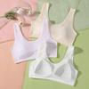 Two-Stage Sports Bra: Breathable Cotton Vest for Girls In Development