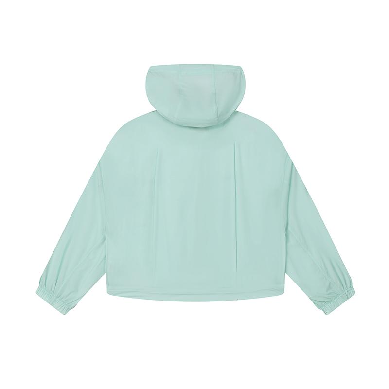 New FILA Jackets Women's Drip Aqua Green F11W428704FTQ