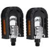 14mm Thread Bicycle Pedal Reflective Sheet Folding Pedal Bike Mountain Bike Pedals  Bicycle Parts