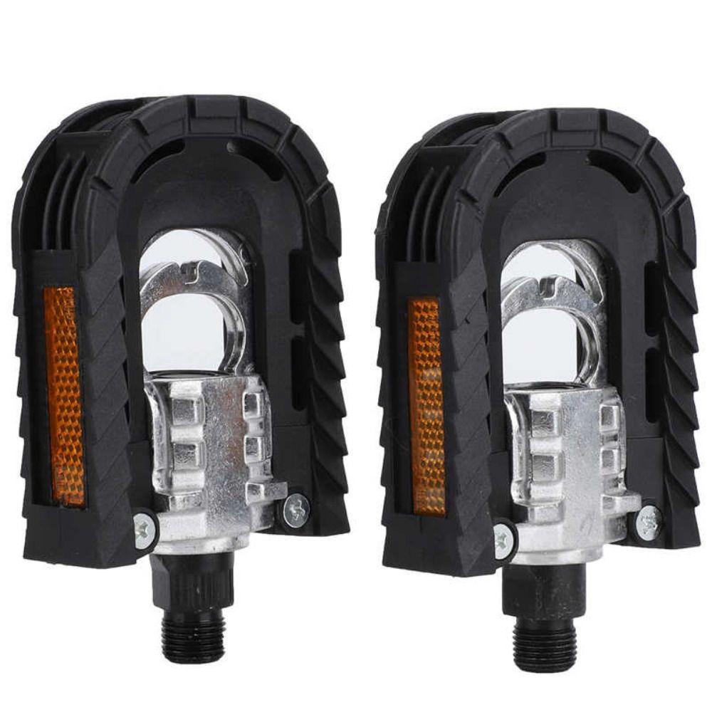 14mm Thread Bicycle Pedal Reflective Sheet Folding Pedal Bike Mountain Bike Pedals  Bicycle Parts