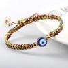 Eye Multi-color Girl Gift Braided Bracelet Fashion Jewelry Korean Style Hand Strap Women Bracelet