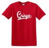 Gringo Tail Script T-Shirt White Boy American Baseball All Sizes & Colors