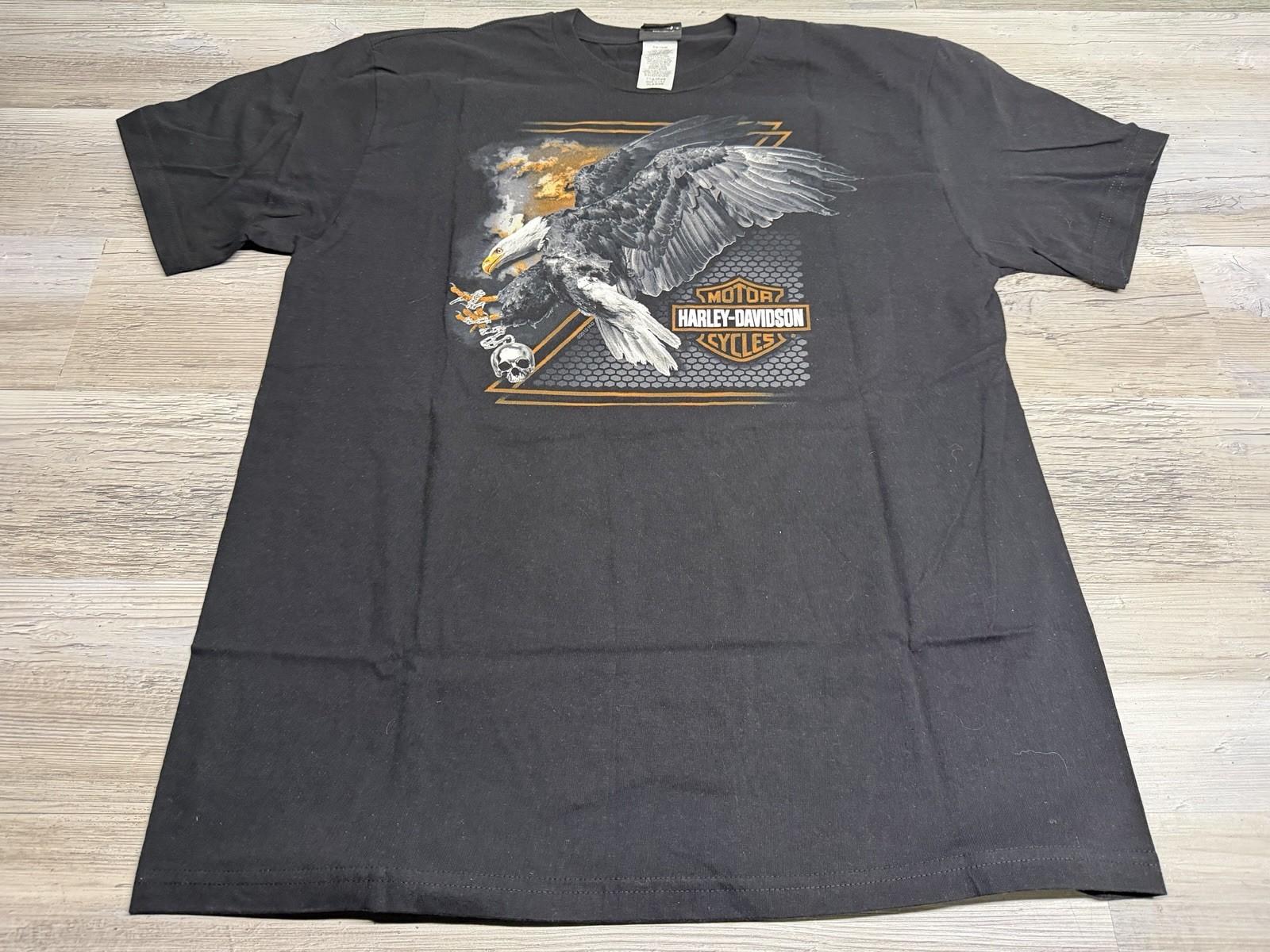 Mother Road Harley-Davidson Arizona Route 66 Eagle Black T-Shirt Size XL Unisex T-Shirt XL