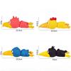 Pet Latex Toy Screaming chicken Dog Chew Toy Bite Resistant Squeaky for Puppies Small Dogs Teething Cleaning