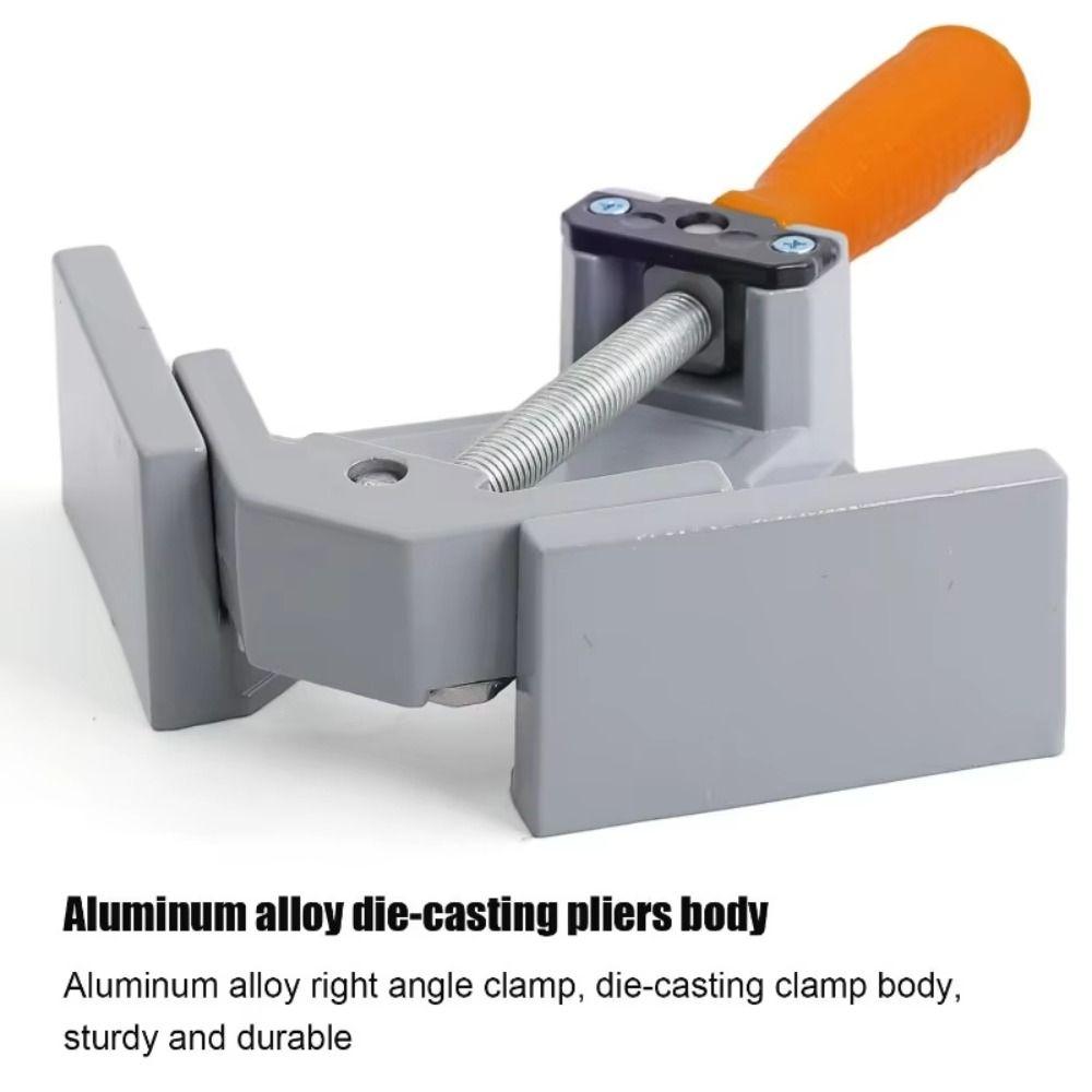Sturdy Design Right Angle Clamp Adjustable Swing Jaws 90 Degree Angle Clamp  Welding Drawers