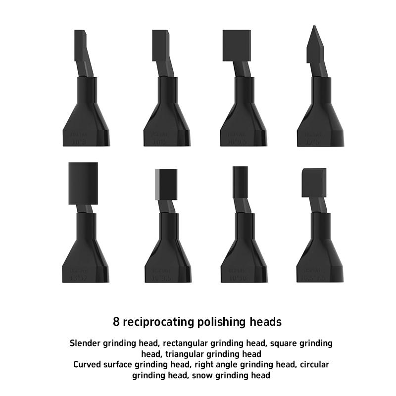 

Dspiae Upgrade Reciprocating Electric Polishing Pens Es-a Pro Long Lasting Polishing Grinding Pen With 8 Nylon Grinding Heads 32mm