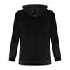 Girl's Loose Comfortable Fashionable Gold Velvet Casual Sports Hooded Sweatshirt