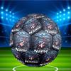 Custom Name Personalized Atletico Madrid Print Size 5 Soccer Ball Training & Match Football, for Team, Kicking, Gift for Football Enthusiasts