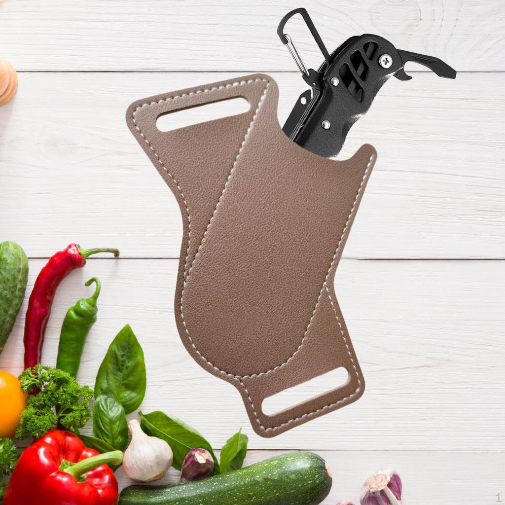 Foldable PU Leather Waist Pouch Case