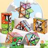 panda changeable magic cube - 6 pieces