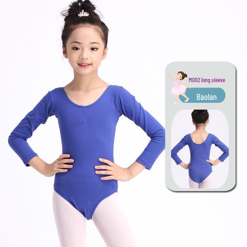 

Літній гімнастичний комбінезон з напіврукавами для танців та вправ для дівчаток 120 cm