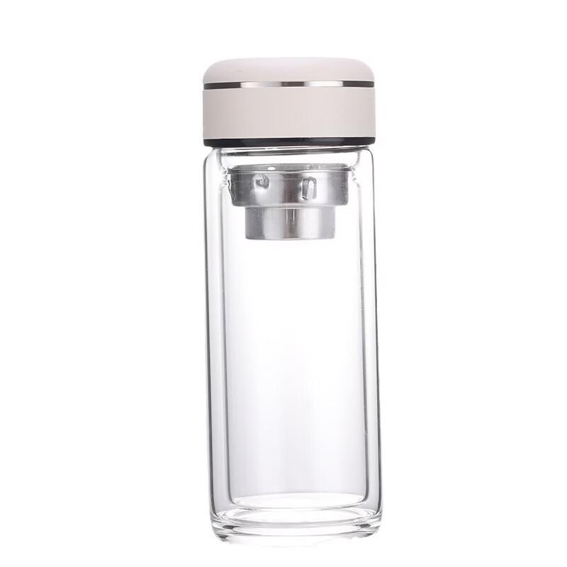 OLOEY Heat-Resistant Double-Layer Coffee Glass Cup