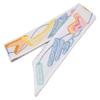 Hermes Twilly Chevaloscope Embroidery Scarf whiteUsed