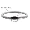 New In Men Bracelet Rope Minimalist Micro Magentic Braclet Homme Matching Cord Boyfriend Festival Accessories Pulseras Hombre