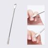 Stainless Steel Dual Heads Spatula Mixing Stick Foundation Mixing Make Up Tool