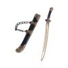 12cm Mini Sword KeyChain Ancient Scabbard Key Ring Toy Weapon Key Chain  Men