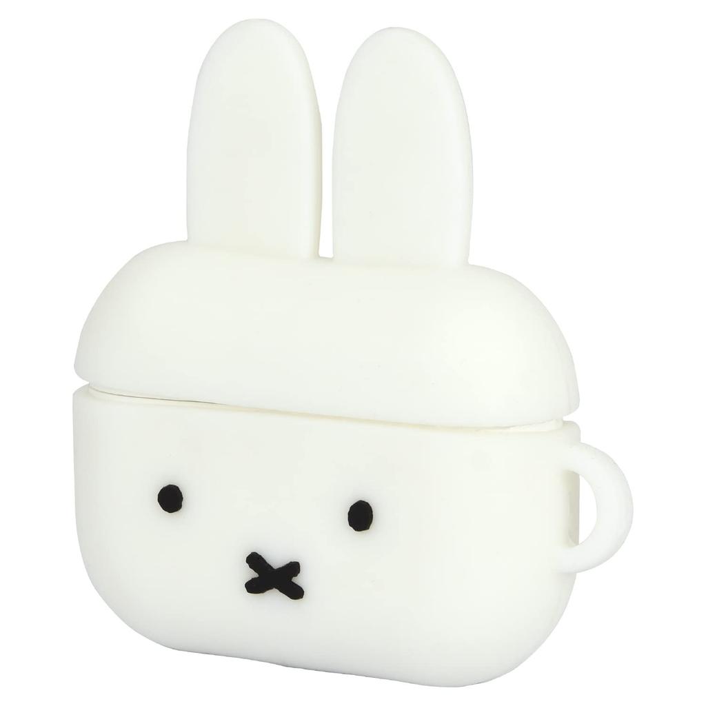 Gourmandies Miffy AirPods Pro Compatible Silicone Case Face MF-256WH