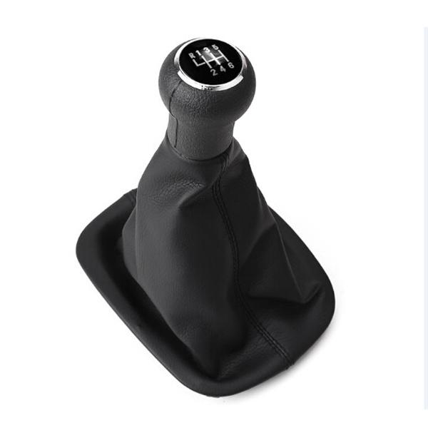 5 6 Speed Car Gear Shift Knob With Gaitor For VW Passat B5 B5.5 1998 1999 2000 2001-2004 B5 FL (00-05) Passat 3B3 3B6 B5 3BG
