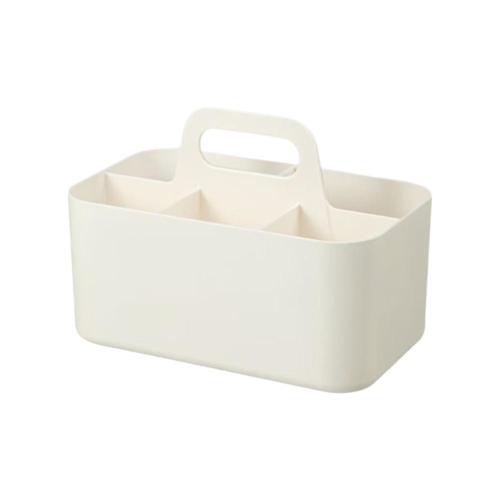 With Handle Pen Organizer Portable Desk Storage Basket Durable Marker Pen Storage Box  Office Use